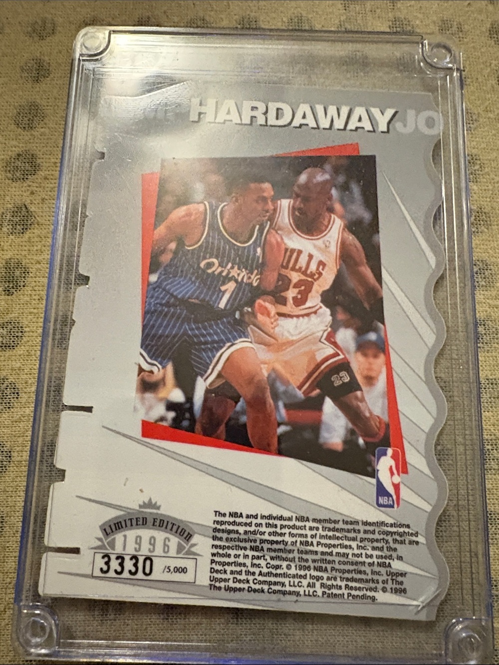 Orlando Magic Holographic Sports Trading Card - Blue - Picture 2 of 3